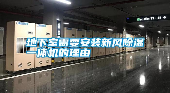 地下室需要安裝新風(fēng)除濕一體機的理由