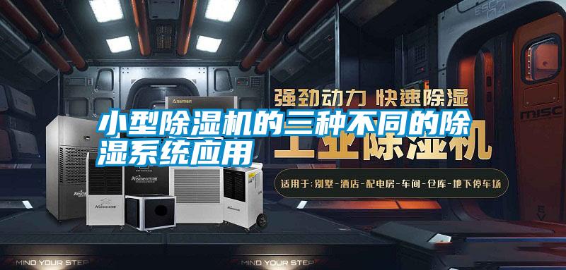 小型除濕機的三種不同的除濕系統(tǒng)應用