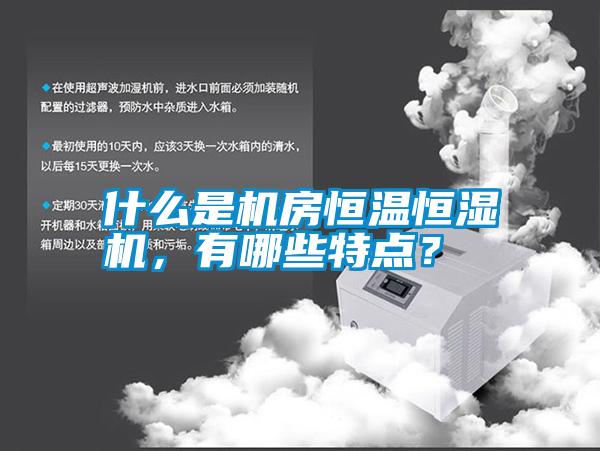 什么是機(jī)房恒溫恒濕機(jī)，有哪些特點(diǎn)？