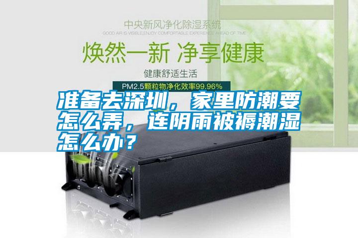 準備去深圳，家里防潮要怎么弄，連陰雨被褥潮濕怎么辦？