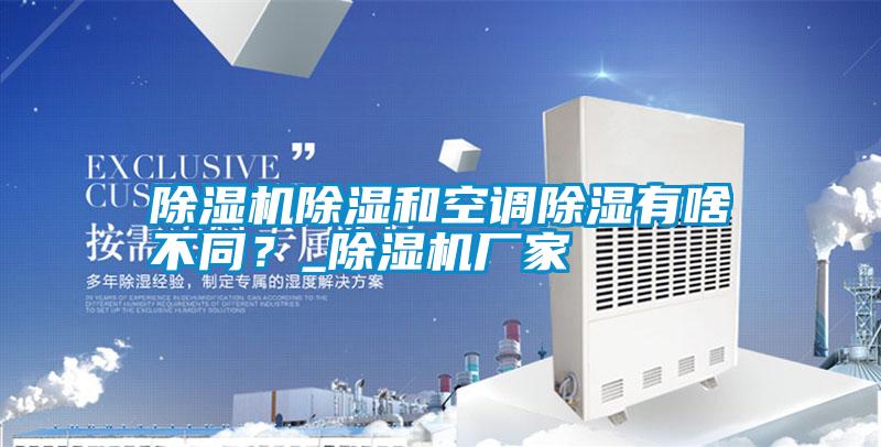 除濕機除濕和空調(diào)除濕有啥不同？_除濕機廠家