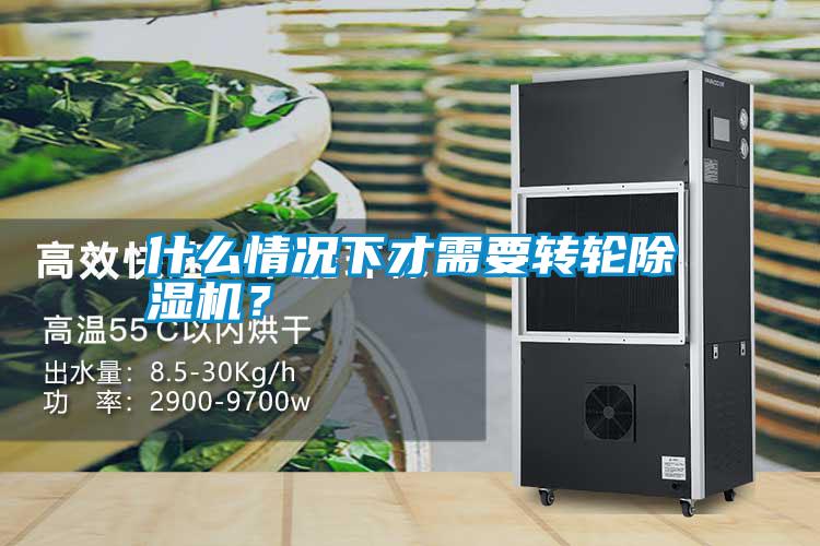 什么情況下才需要轉輪除濕機？
