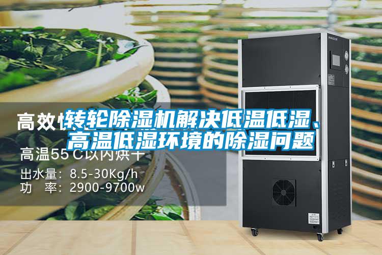 轉輪除濕機解決低溫低濕、高溫低濕環境的除濕問題
