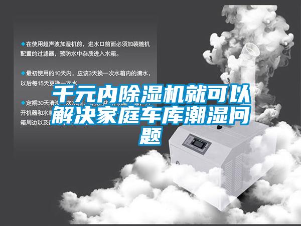 千元內(nèi)除濕機(jī)就可以解決家庭車庫(kù)潮濕問(wèn)題