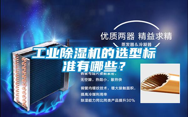 工業(yè)除濕機(jī)的選型標(biāo)準(zhǔn)有哪些？