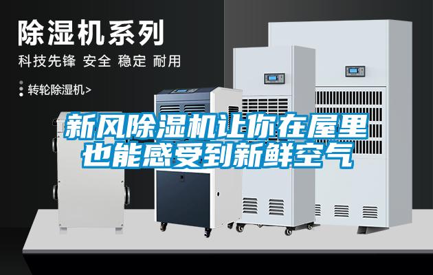 新風(fēng)除濕機讓你在屋里也能感受到新鮮空氣
