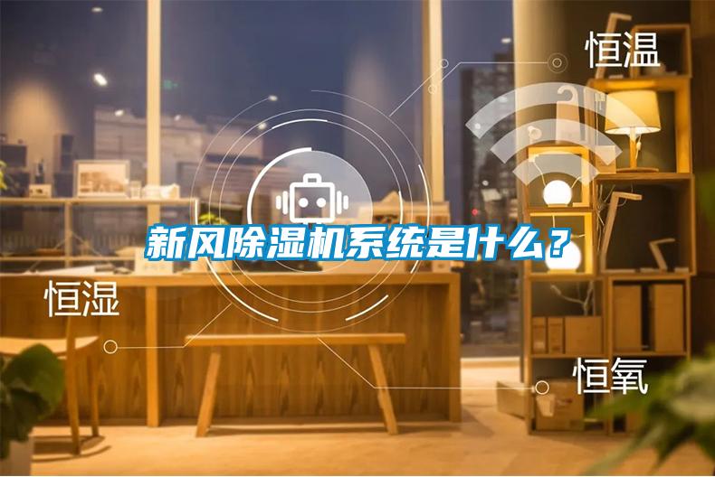 新風除濕機系統(tǒng)是什么？
