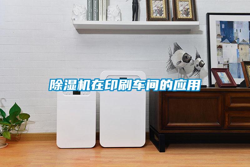 除濕機(jī)在印刷車間的應(yīng)用