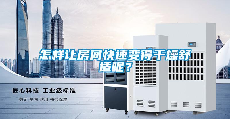 怎樣讓房間快速變得干燥舒適呢？
