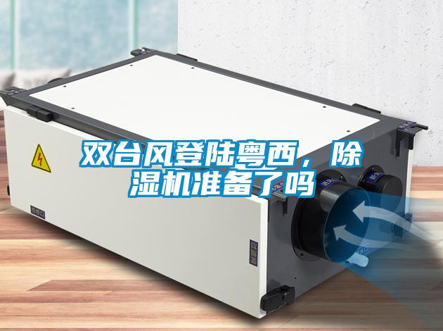 雙臺(tái)風(fēng)登陸粵西，除濕機(jī)準(zhǔn)備了嗎