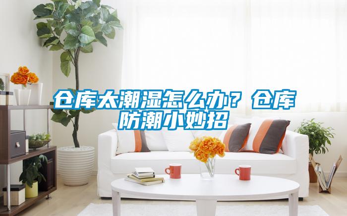 倉(cāng)庫(kù)太潮濕怎么辦？倉(cāng)庫(kù)防潮小妙招