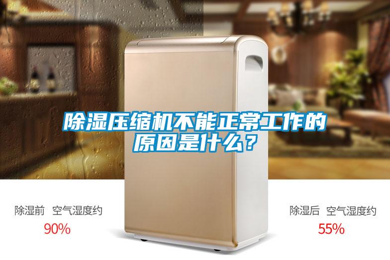 除濕壓縮機(jī)不能正常工作的原因是什么？