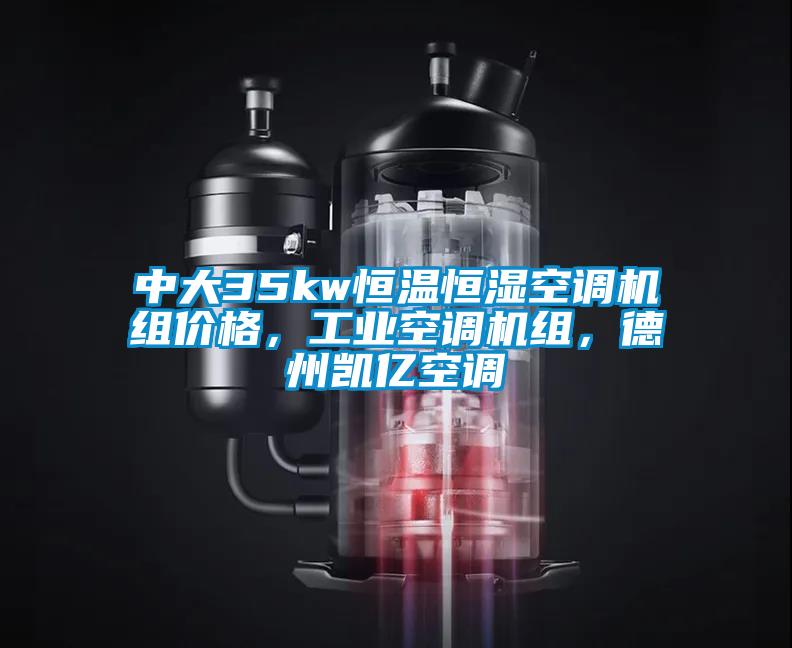 中大35kw恒溫恒濕空調(diào)機(jī)組價(jià)格，工業(yè)空調(diào)機(jī)組，德州凱億空調(diào)