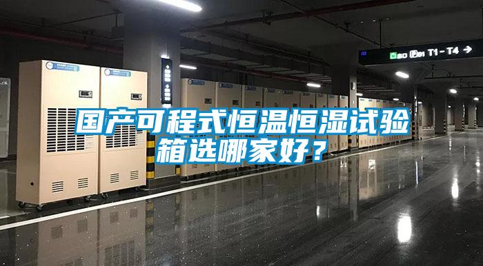 國(guó)產(chǎn)可程式恒溫恒濕試驗(yàn)箱選哪家好？