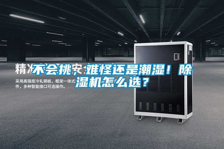 不會挑，難怪還是潮濕！除濕機怎么選？