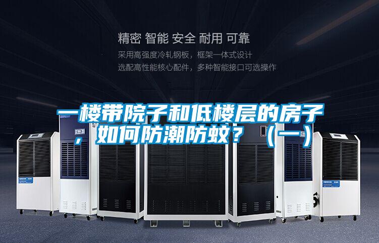一樓帶院子和低樓層的房子，如何防潮防蚊？（一）
