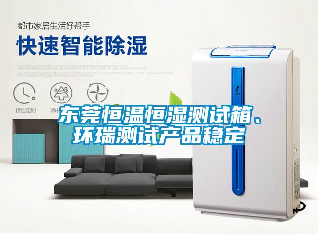 東莞恒溫恒濕測試箱、環(huán)瑞測試產(chǎn)品穩(wěn)定