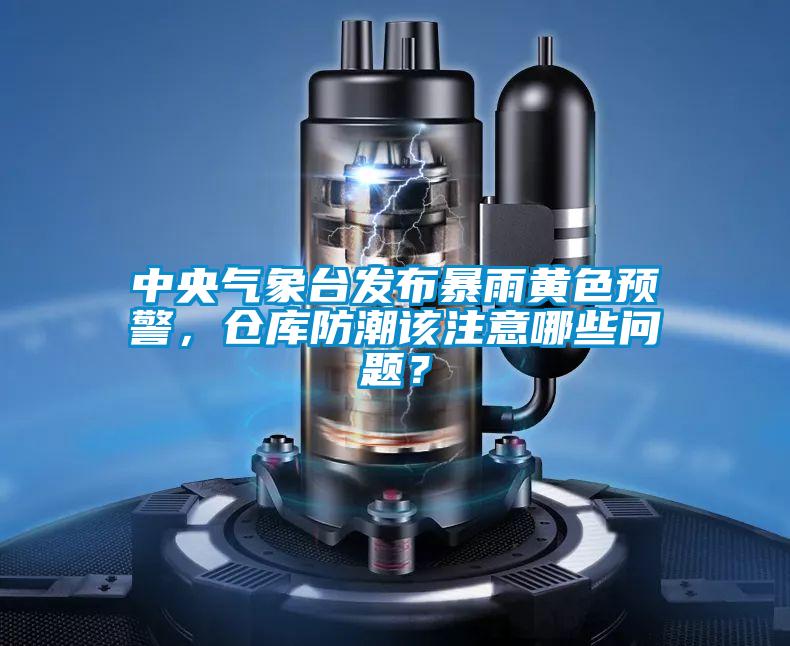 中央氣象臺發布暴雨黃色預警，倉庫防潮該注意哪些問題？