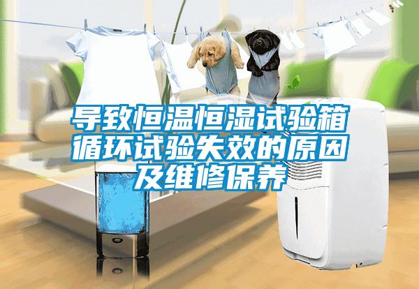 導致恒溫恒濕試驗箱循環(huán)試驗失效的原因及維修保養(yǎng)