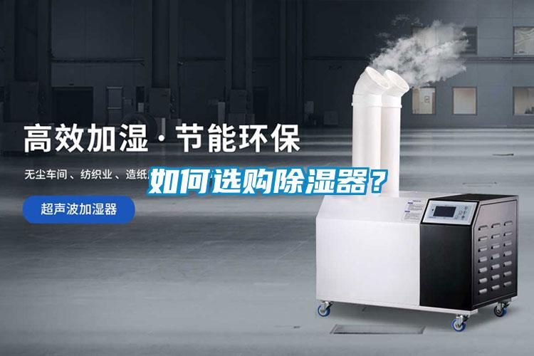 如何選購除濕器？