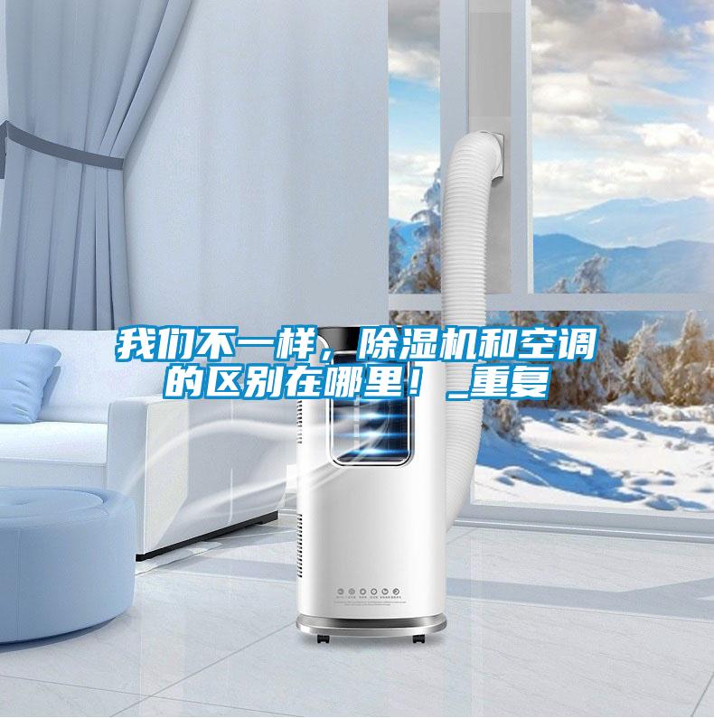 我們不一樣，除濕機和空調(diào)的區(qū)別在哪里！_重復(fù)