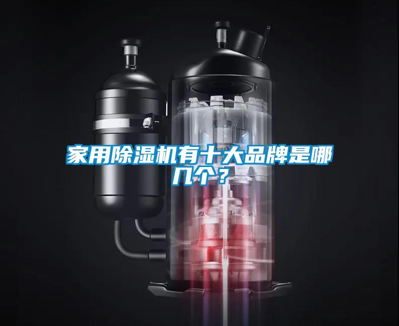 家用除濕機有十大品牌是哪幾個？