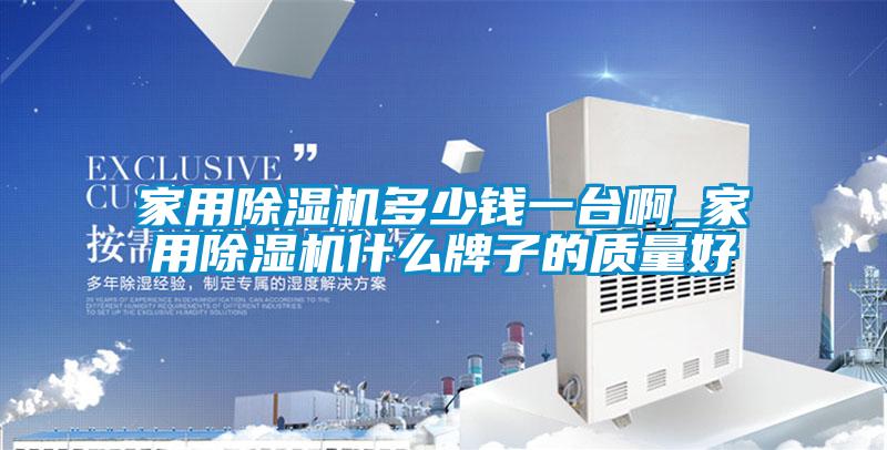 家用除濕機(jī)多少錢(qián)一臺(tái)啊_家用除濕機(jī)什么牌子的質(zhì)量好
