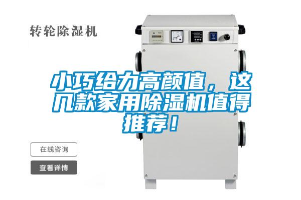 小巧給力高顏值，這幾款家用除濕機值得推薦！