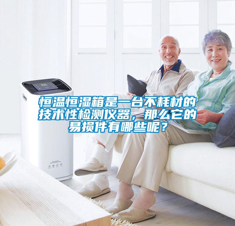 恒溫恒濕箱是一臺不耗材的技術性檢測儀器，那么它的易損件有哪些呢？