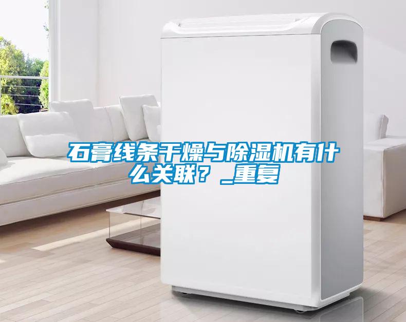石膏線條干燥與除濕機有什么關聯？_重復