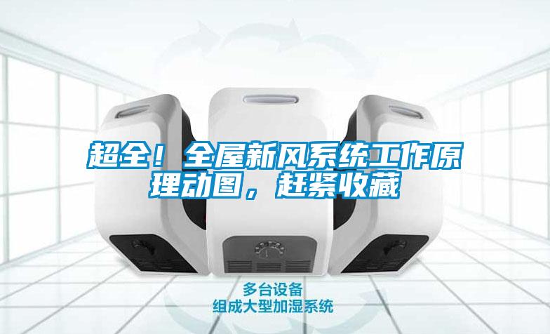 超全！全屋新風(fēng)系統(tǒng)工作原理動(dòng)圖，趕緊收藏