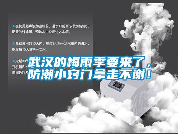 武漢的梅雨季要來了，防潮小竅門拿走不謝！
