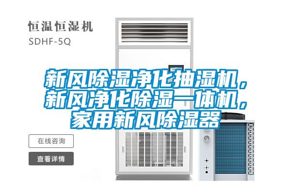 新風除濕凈化抽濕機，新風凈化除濕一體機，家用新風除濕器