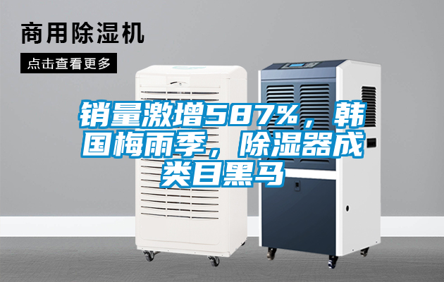 銷(xiāo)量激增587%，韓國(guó)梅雨季，除濕器成類(lèi)目黑馬