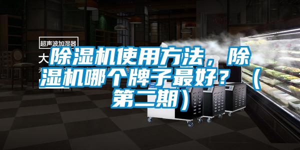 除濕機使用方法，除濕機哪個牌子最好？（第二期）