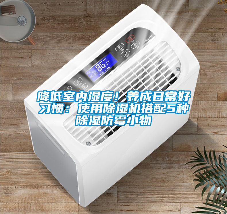 降低室內(nèi)濕度！養(yǎng)成日常好習慣：使用除濕機搭配5種除濕防霉小物