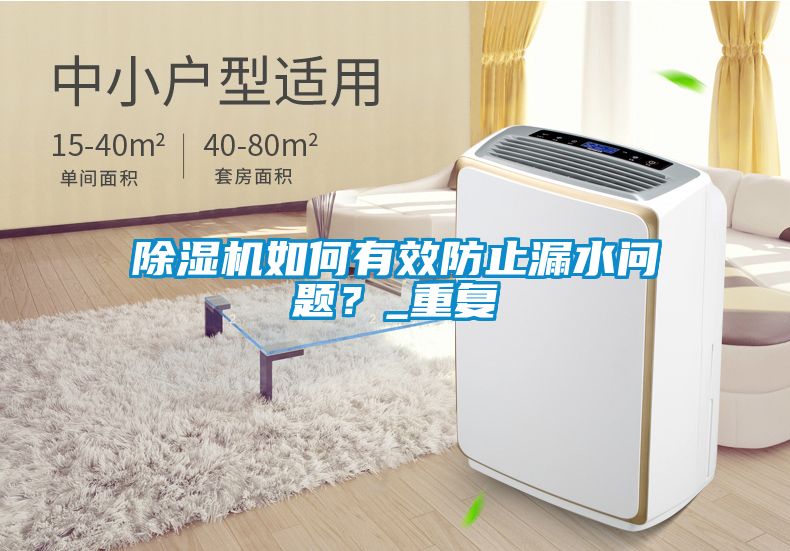 除濕機如何有效防止漏水問題？_重復