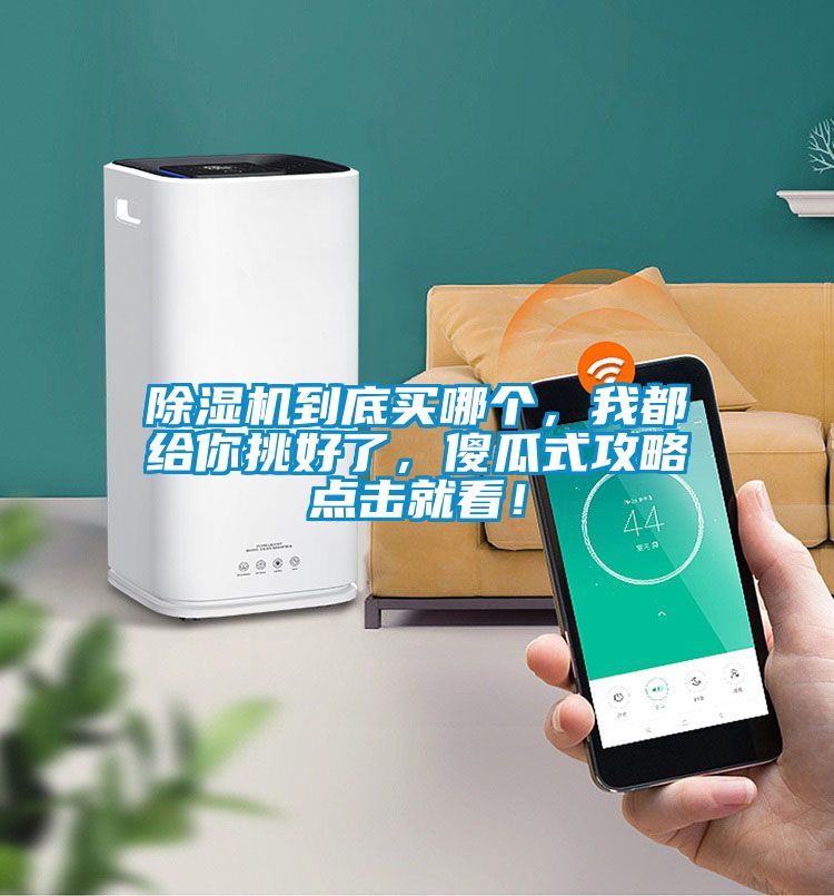 除濕機到底買哪個，我都給你挑好了，傻瓜式攻略點擊就看！