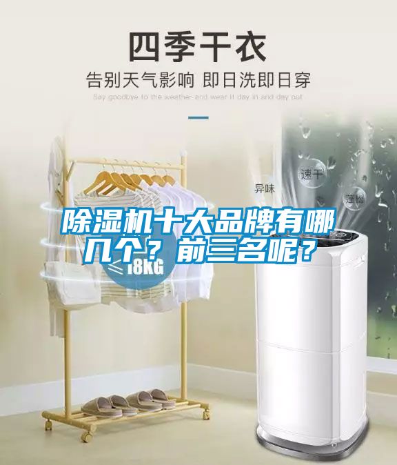 除濕機十大品牌有哪幾個？前三名呢？