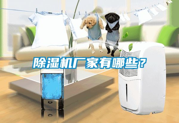 除濕機廠家有哪些？