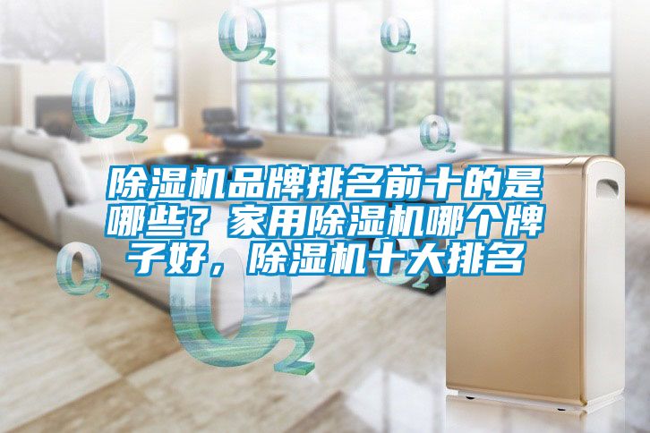 除濕機品牌排名前十的是哪些？家用除濕機哪個牌子好，除濕機十大排名