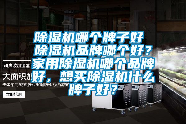 除濕機哪個牌子好 除濕機品牌哪個好？家用除濕機哪個品牌好，想買除濕機什么牌子好？