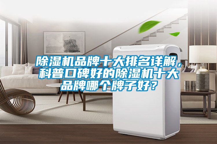 除濕機(jī)品牌十大排名詳解，科普口碑好的除濕機(jī)十大品牌哪個(gè)牌子好？