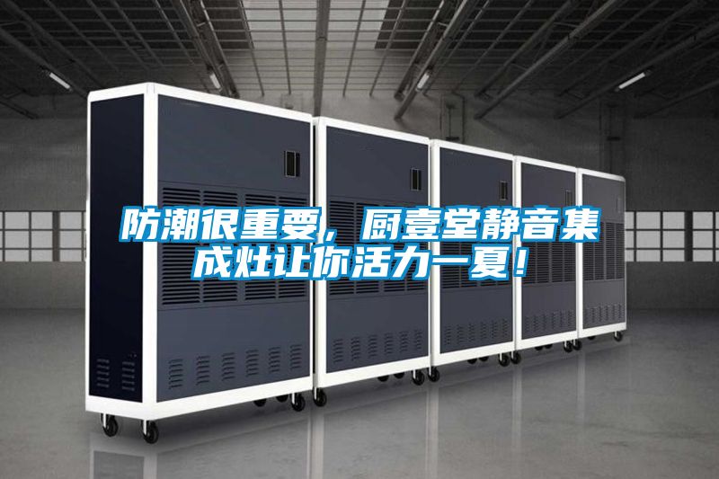 防潮很重要，廚壹堂靜音集成灶讓你活力一夏！