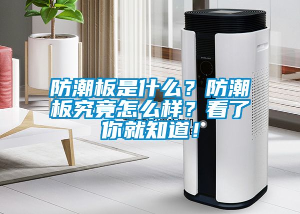 防潮板是什么？防潮板究竟怎么樣？看了你就知道！